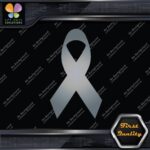Cancer Awareness Ribbons All Causes All Colors Symbol Logo Vinyl Decals Stickers - Image 17