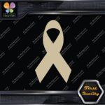 Cancer Awareness Ribbons All Causes All Colors Symbol Logo Vinyl Decals Stickers - Image 22
