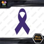 Cancer Awareness Ribbons All Causes All Colors Symbol Logo Vinyl Decals Stickers - Image 7