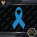 Cancer Awareness Ribbons All Causes All Colors Symbol Logo Vinyl Decals Stickers - Image 10