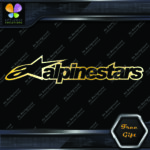 Compatible Alpinestars Logo Name Motorcycles Motocross Vinyl Decals Stickers - Image 14