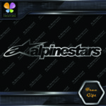 Compatible Alpinestars Logo Name Motorcycles Motocross Vinyl Decals Stickers - Image 15