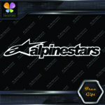 Compatible Alpinestars Logo Name Motorcycles Motocross Vinyl Decals Stickers - Image 9