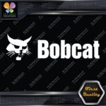 Compatible Bobcat Head Name & Logo Machinery Machines Vinyl Decals Stickers - Image 4