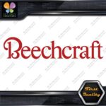 Compatible Beechcraft Airplane Aircrafts Name Logo Decals Stickers Vinyl - Image 9