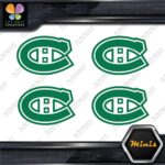 Compatible Canadiens Montreal Hockey Pack of 4 MINI SIZE Decals Stickers Vinyl - Image 14
