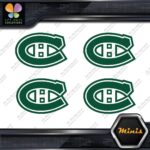 Compatible Canadiens Montreal Hockey Pack of 4 MINI SIZE Decals Stickers Vinyl - Image 15