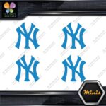 Compatible Yankees New York Baseball Sports 4 MINI SIZE Decals Stickers Vinyl - Image 11