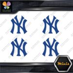 Compatible Yankees New York Baseball Sports 4 MINI SIZE Decals Stickers Vinyl - Image 12