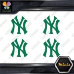 Compatible Yankees New York Baseball Sports 4 MINI SIZE Decals Stickers Vinyl - Image 14