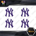 Compatible Yankees New York Baseball Sports 4 MINI SIZE Decals Stickers Vinyl - Image 21