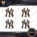 Compatible Yankees New York Baseball Sports 4 MINI SIZE Decals Stickers Vinyl - Image 22