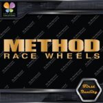 Compatible Method Race Wheels Offroad Racing Tuning JDM Vinyl Decals Stickers - Image 17