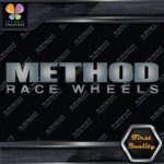 Compatible Method Race Wheels Offroad Racing Tuning JDM Vinyl Decals Stickers - Image 18