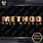 Compatible Method Race Wheels Offroad Racing Tuning JDM Vinyl Decals Stickers - Image 19