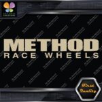 Compatible Method Race Wheels Offroad Racing Tuning JDM Vinyl Decals Stickers - Image 23