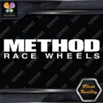 Compatible Method Race Wheels Offroad Racing Tuning JDM Vinyl Decals Stickers - Image 4
