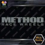 Compatible Method Race Wheels Offroad Racing Tuning JDM Vinyl Decals Stickers - Image 5