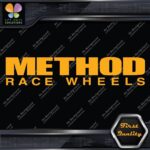 Compatible Method Race Wheels Offroad Racing Tuning JDM Vinyl Decals Stickers - Image 7