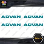 Compatible Advan Tires Name Tuning JDM Pack of 4 MINI SIZE Decals Stickers Vinyl - Image 13