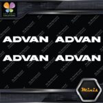 Compatible Advan Tires Name Tuning JDM Pack of 4 MINI SIZE Decals Stickers Vinyl
