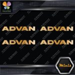 Compatible Advan Tires Name Tuning JDM Pack of 4 MINI SIZE Decals Stickers Vinyl - Image 17