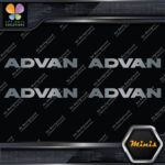 Compatible Advan Tires Name Tuning JDM Pack of 4 MINI SIZE Decals Stickers Vinyl - Image 18