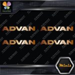 Compatible Advan Tires Name Tuning JDM Pack of 4 MINI SIZE Decals Stickers Vinyl - Image 19