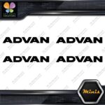 Compatible Advan Tires Name Tuning JDM Pack of 4 MINI SIZE Decals Stickers Vinyl - Image 3