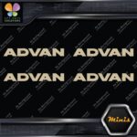 Compatible Advan Tires Name Tuning JDM Pack of 4 MINI SIZE Decals Stickers Vinyl - Image 23