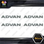 Compatible Advan Tires Name Tuning JDM Pack of 4 MINI SIZE Decals Stickers Vinyl - Image 4