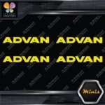 Compatible Advan Tires Name Tuning JDM Pack of 4 MINI SIZE Decals Stickers Vinyl - Image 5