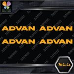 Compatible Advan Tires Name Tuning JDM Pack of 4 MINI SIZE Decals Stickers Vinyl - Image 6