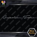 Compatible American Force Wheels Script Name Logo JDM Vinyl Decals Stickers - Image 18