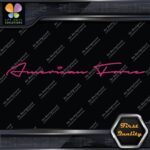 Compatible American Force Wheels Script Name Logo JDM Vinyl Decals Stickers - Image 20