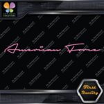 Compatible American Force Wheels Script Name Logo JDM Vinyl Decals Stickers - Image 21