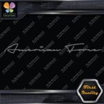 Compatible American Force Wheels Script Name Logo JDM Vinyl Decals Stickers - Image 4