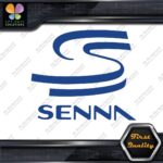 Compatible Ayrton Senna SS F1 Racing Grand Prix Name Logo Vinyl Decals Stickers - Image 11