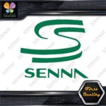 Compatible Ayrton Senna SS F1 Racing Grand Prix Name Logo Vinyl Decals Stickers - Image 15