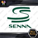 Compatible Ayrton Senna SS F1 Racing Grand Prix Name Logo Vinyl Decals Stickers - Image 16