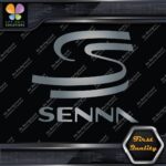 Compatible Ayrton Senna SS F1 Racing Grand Prix Name Logo Vinyl Decals Stickers - Image 18