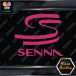 Compatible Ayrton Senna SS F1 Racing Grand Prix Name Logo Vinyl Decals Stickers - Image 20