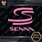 Compatible Ayrton Senna SS F1 Racing Grand Prix Name Logo Vinyl Decals Stickers - Image 21
