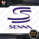 Compatible Ayrton Senna SS F1 Racing Grand Prix Name Logo Vinyl Decals Stickers - Image 22