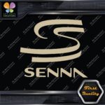 Compatible Ayrton Senna SS F1 Racing Grand Prix Name Logo Vinyl Decals Stickers - Image 23