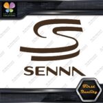 Compatible Ayrton Senna SS F1 Racing Grand Prix Name Logo Vinyl Decals Stickers - Image 24