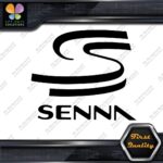 Compatible Ayrton Senna SS F1 Racing Grand Prix Name Logo Vinyl Decals Stickers - Image 5