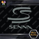 Compatible Ayrton Senna SS F1 Racing Grand Prix Name Logo Vinyl Decals Stickers - Image 6