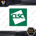Compatible CLSC Centre Local de Service Communautaire Qc Decals Stickers Vinyl - Image 3
