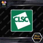 Compatible CLSC Centre Local de Service Communautaire Qc Decals Stickers Vinyl - Image 4